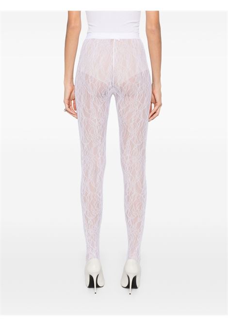 Leggings in pizzo in bianco Wardrobe.NYC - donna WARDROBE.NYC | W2213S25LCWHT