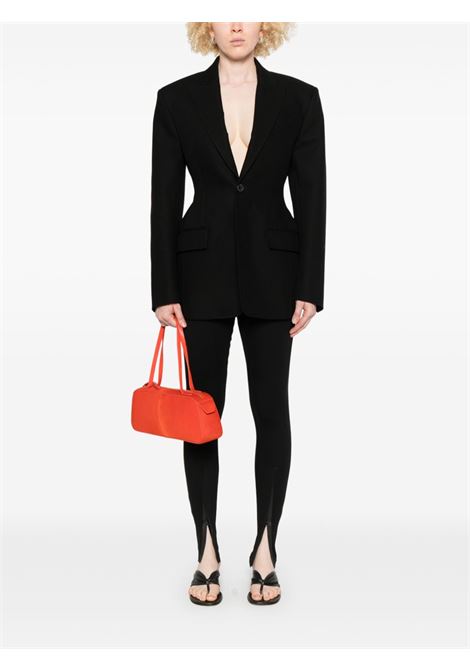 Blazer monopetto in nero Wardrobe.nyc - donna WARDROBE.NYC | W6004S25COBLK