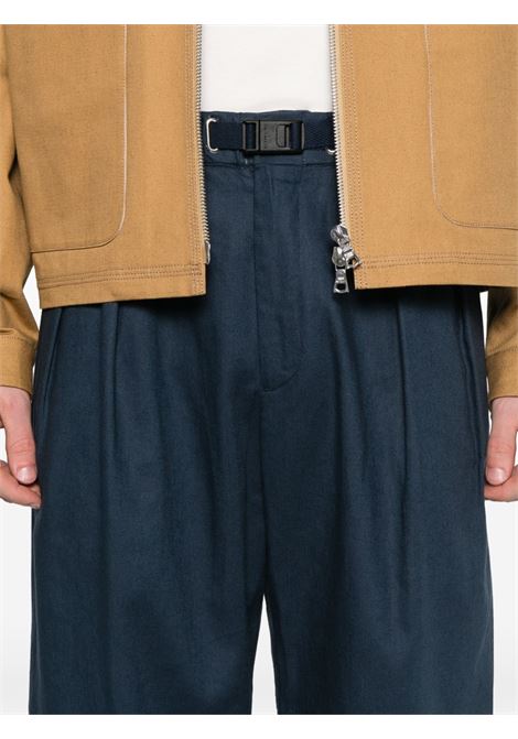 Pantaloni a gamba ampia in blu Whitesand - uomo WHITESAND | 25SU90609037