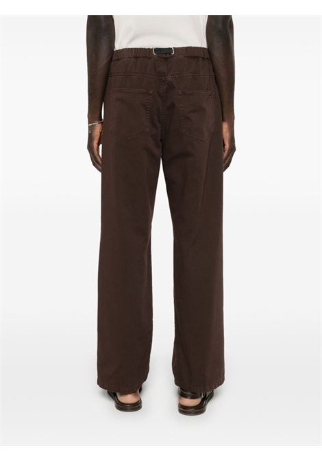 Brown Gregory trousers Whitesand - men WHITESAND | 25SU9326082
