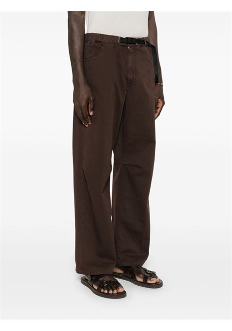 Brown Gregory trousers Whitesand - men WHITESAND | 25SU9326082