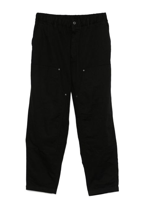 Pantaloni in cotone in nero Yohji yamamoto - uomo YOHJI YAMAMOTO | Pantaloni | HPP980403