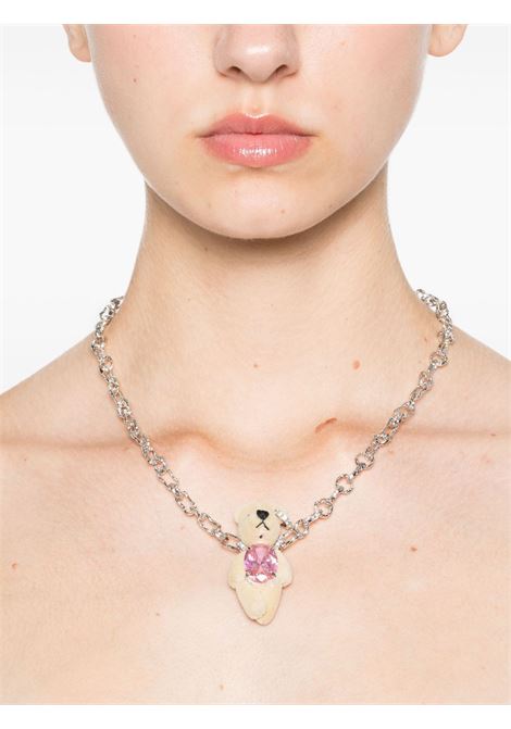 Collana furry bear in argento yvmin - donna YVMIN | 21701PNK00NN