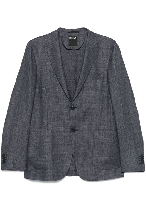 Blazer con bottoni in blu navy Zegna - uomo ZEGNA | Giacche | 1D7SG0950712A9