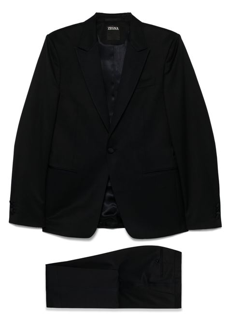 Dark blue single-breasted suit Zegna - men