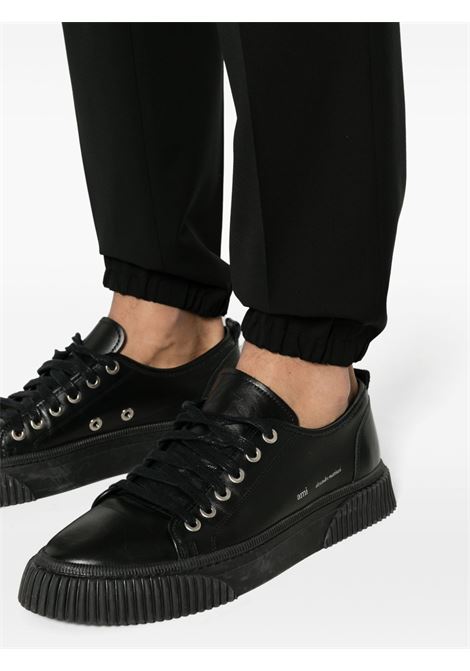 Pantaloni sportivi affusolati in nero Zegna - uomo ZEGNA | 73V4C19ZF009A9