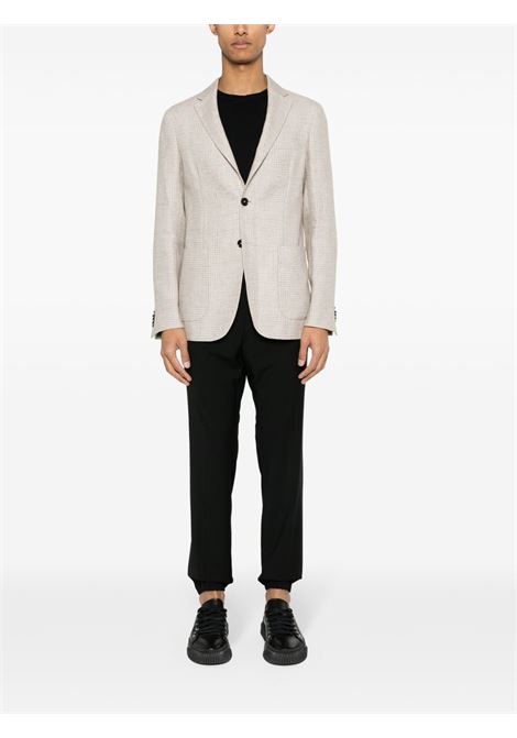 Pantaloni sportivi affusolati in nero Zegna - uomo ZEGNA | 73V4C19ZF009A9