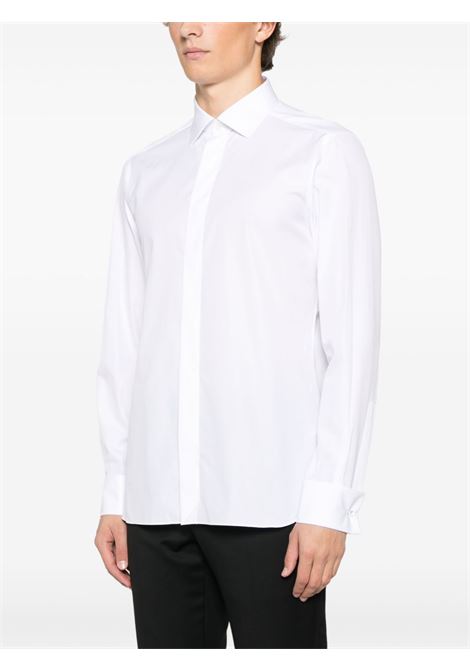 White poplin shirt Zegna - men ZEGNA | 9MCZRM901950A9