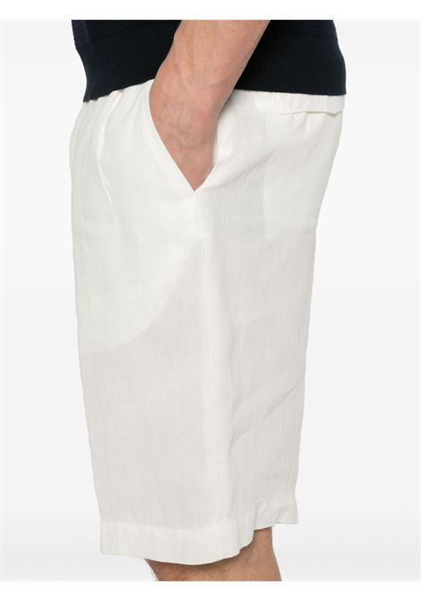 White linen shorts Zegna - men ZEGNA | UFI32A9TB05N01