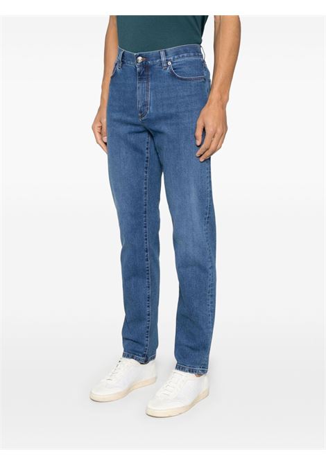 Light blue straight-leg jeans Zegna - men ZEGNA | UFI78A9CITY002