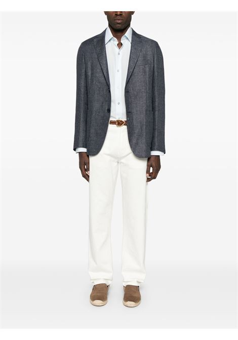 Jeans dritti in bianco Zegna - uomo ZEGNA | UFIB9A9508N00
