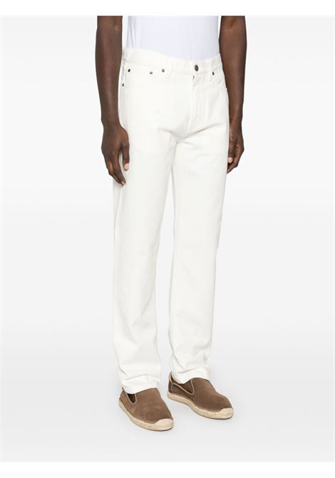 Jeans dritti in bianco Zegna - uomo ZEGNA | UFIB9A9508N00