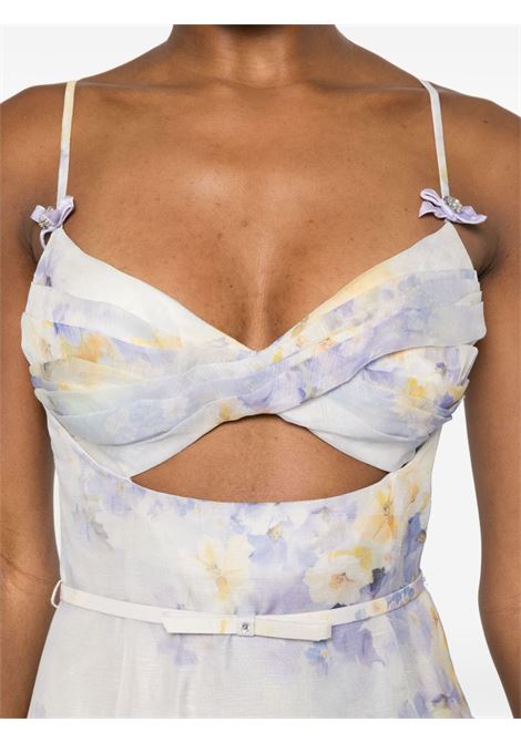 Abito midi crush in lilla Zimmermann - donna ZIMMERMANN | 2445DR251LIF