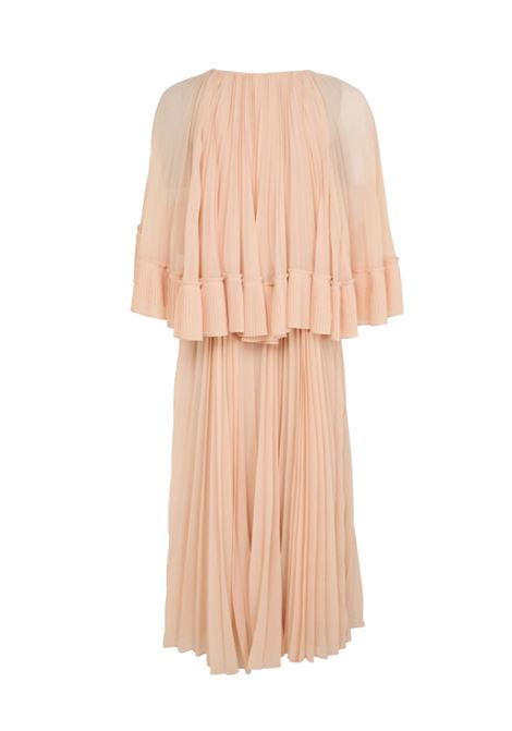 Light pink Illuminate pleated cape maxi dress Zimmermann - women ZIMMERMANN | 3126DS251PEH