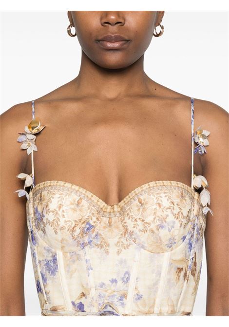 Abito midi Dawning in beige Zimmermann - donna ZIMMERMANN | 3885DS252LIF
