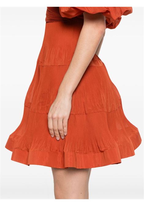 Abito corto plissettato in rosso ZIMMERMANN - donna ZIMMERMANN | 3904DS25RDKRD