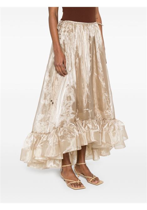 Gonna lunga Dawning in beige Zimmermann - donna ZIMMERMANN | 4354SS252GLD