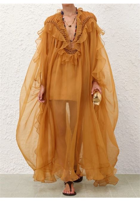 Yellow balance braided gown Zimmermann - women ZIMMERMANN | 4401DS253TAN