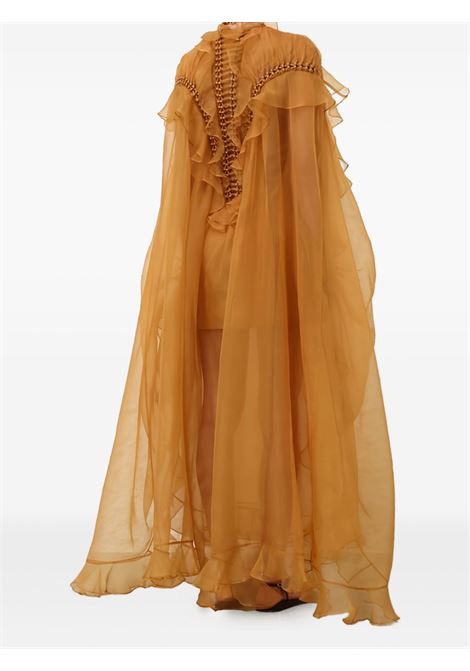 Abito da sera intrecciato Balance in giallo Zimmermann - donna ZIMMERMANN | 4401DS253TAN