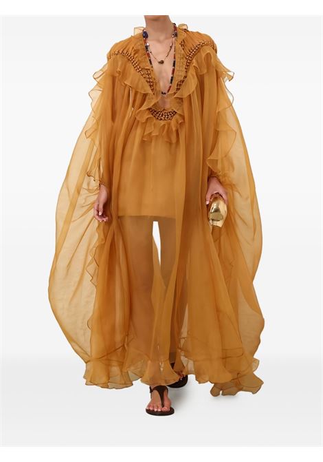 Abito da sera intrecciato Balance in giallo Zimmermann - donna ZIMMERMANN | 4401DS253TAN