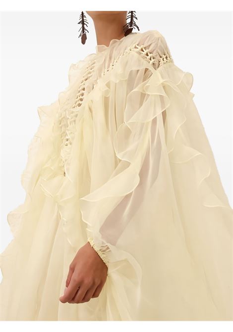 Abito Billow intrecciato Balance in giallo Zimmermann - donna ZIMMERMANN | 4612DS253LEM