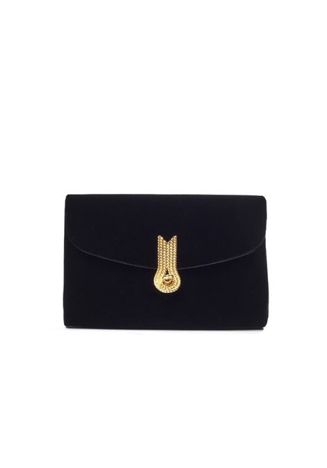 Clutch queen mid velvet in nero Amato Daniele - donna AMATO DANIELE | Borse clutch | 877864AVELLUTORASONR