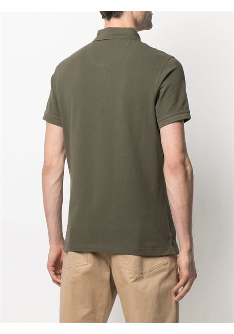 Polo con ricamo in verde oliva - BARBOUR uomo BARBOUR | MML0012OL51