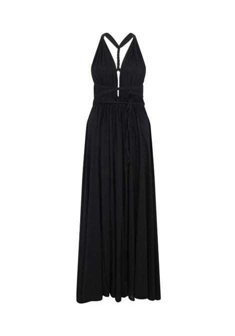Abito con spacco hera in nero Caravana - donna CARAVANA | HERABLK