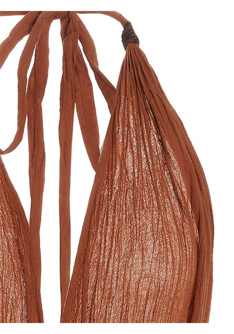 Orange hera front slit dress Caravana - women  CARAVANA | HERABRNTORNG