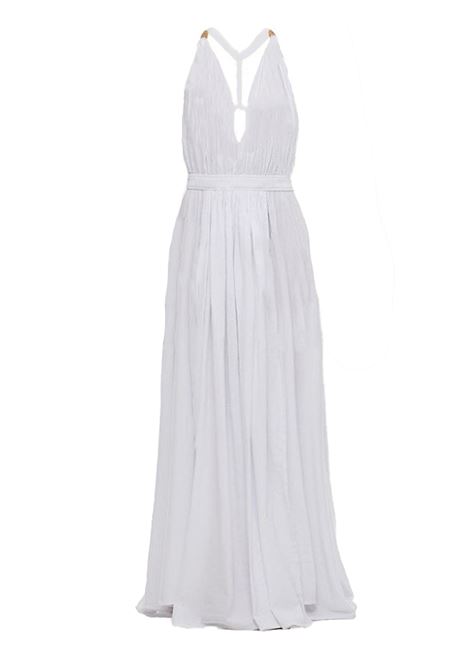 Abito con spacco hera in bianco Caravana - donna