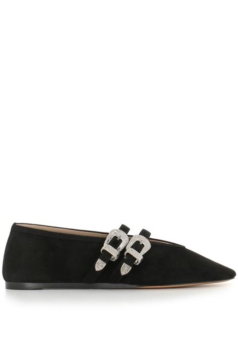 Ballerine Claudia con fibbie in nero Le monde beryl - donna LE MONDE BERYL | Ballerine | BCSSUEBLA