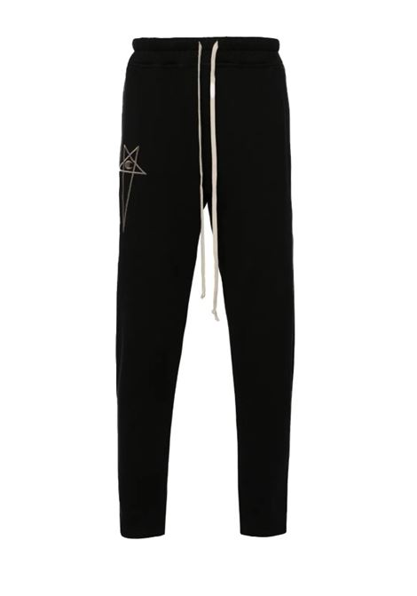 Black logo-detail track trousers Rick Owens x Champion - unisex RICK OWENS X CHAMPION | Trousers | CM01E1685CHFE09